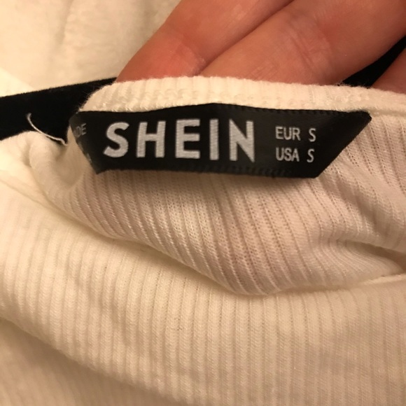 SHEIN off the shoulder crop top - Picture 3 of 3